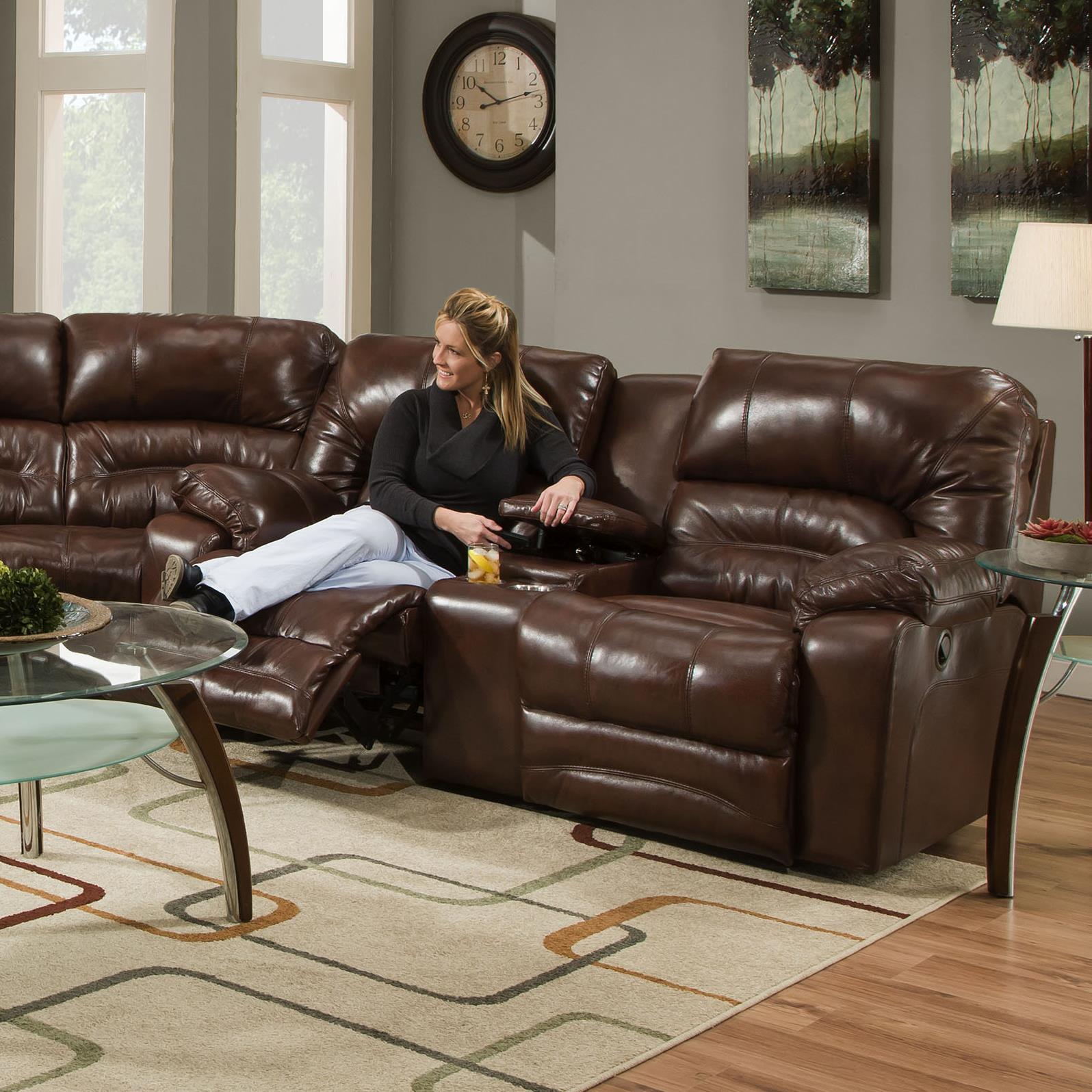 Entertainment loveseat discount
